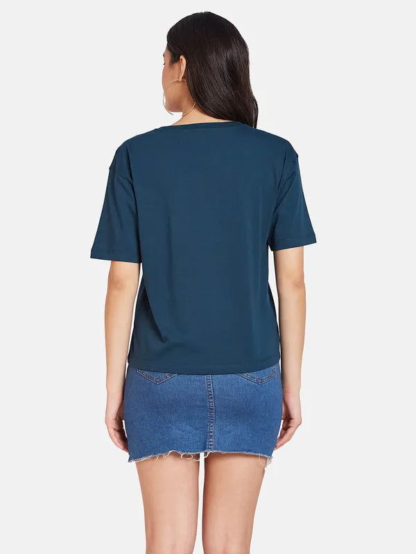 Mettle Ss24 Women Printed  T-Shirt