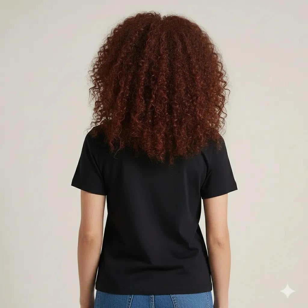 Women Solid Round Neck T-Shirt
