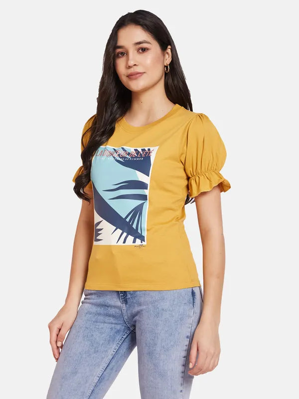 Mettle Graphic Printed Cotton T-Shirt