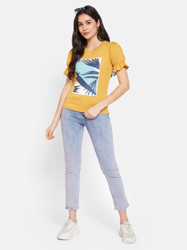 Mettle Graphic Printed Cotton T-Shirt