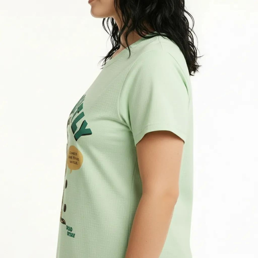 METTLE Women Printed T-shirt