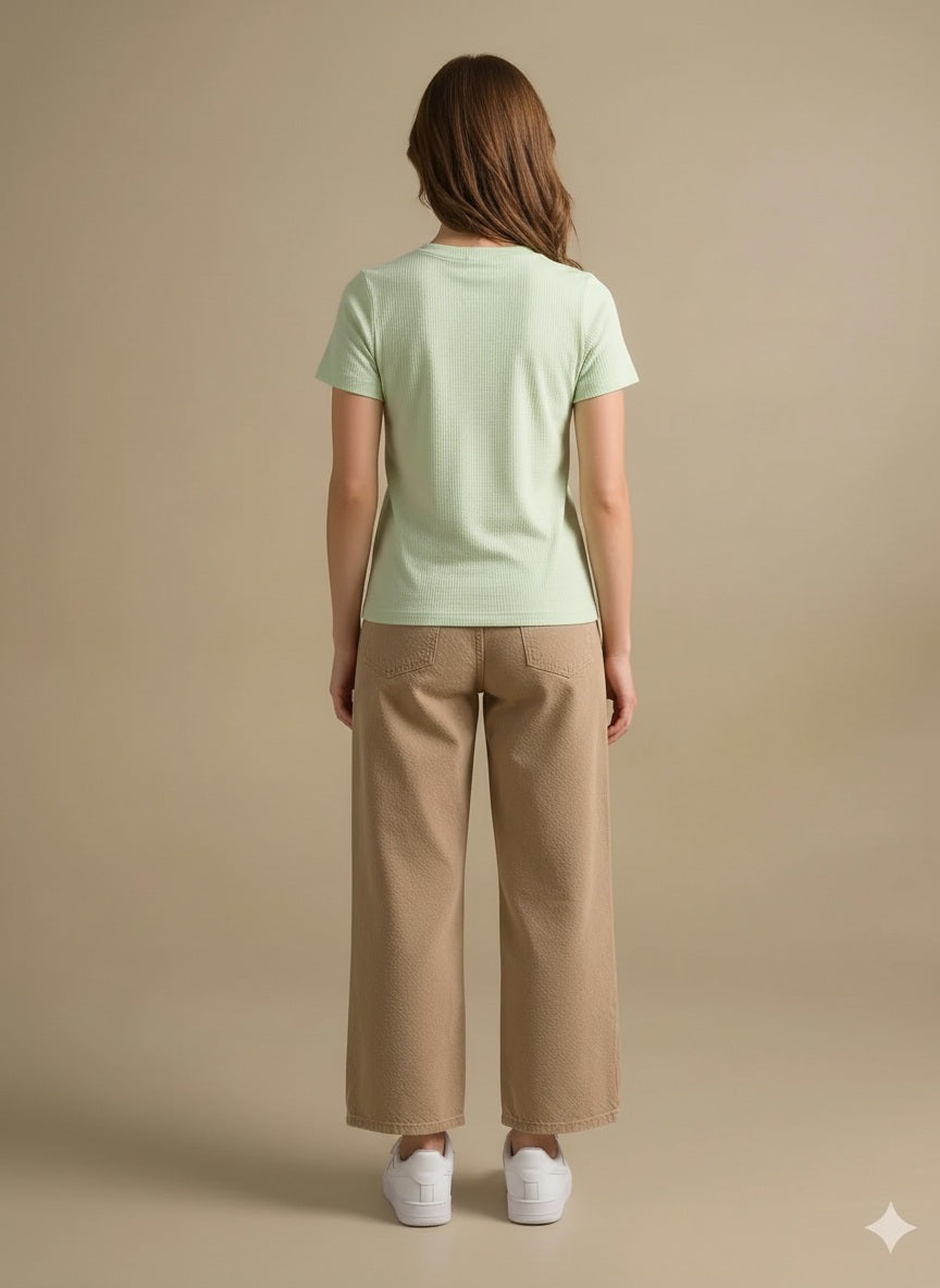 METTLE Women Printed T-shirt