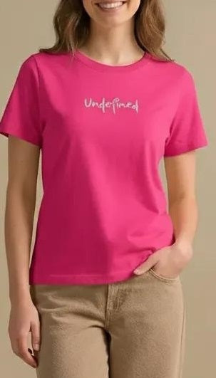 METTLE Women Hot Pink Printed T-shirt