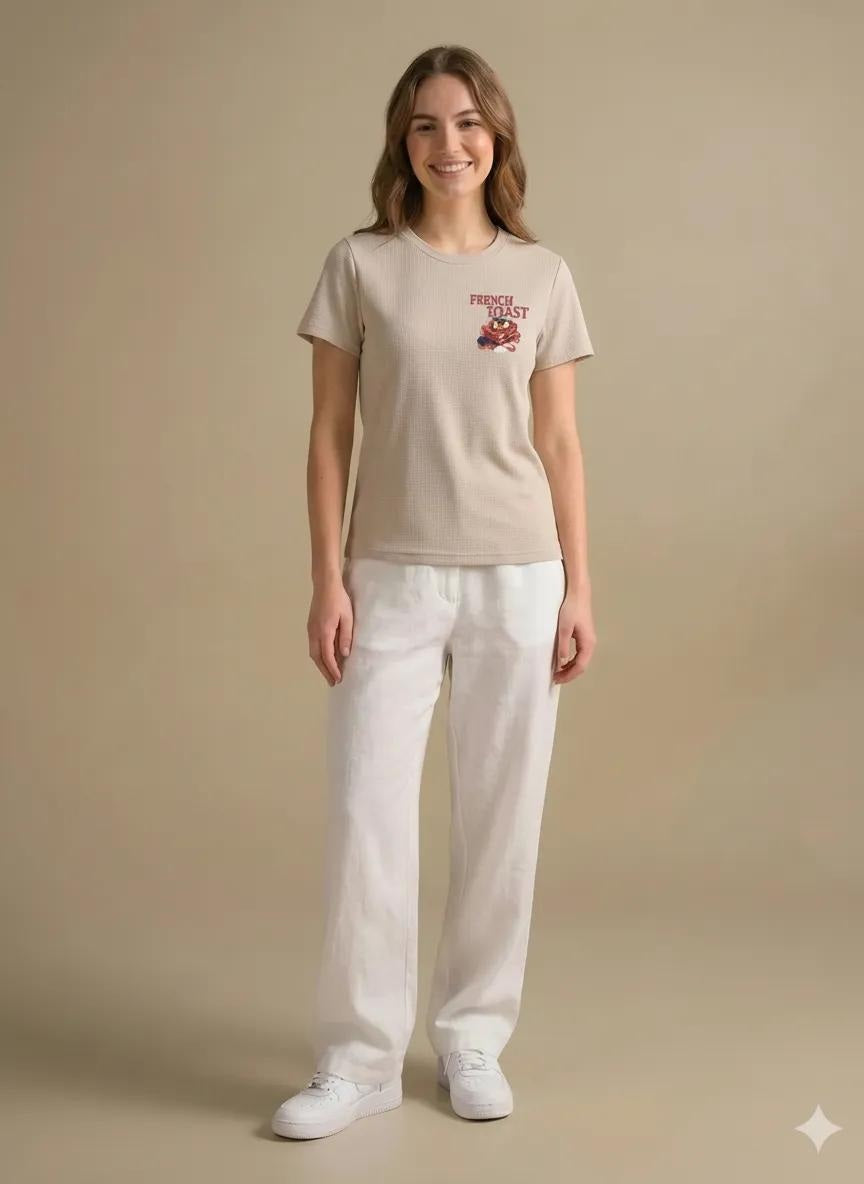 METTLE Women Printed T-shirt