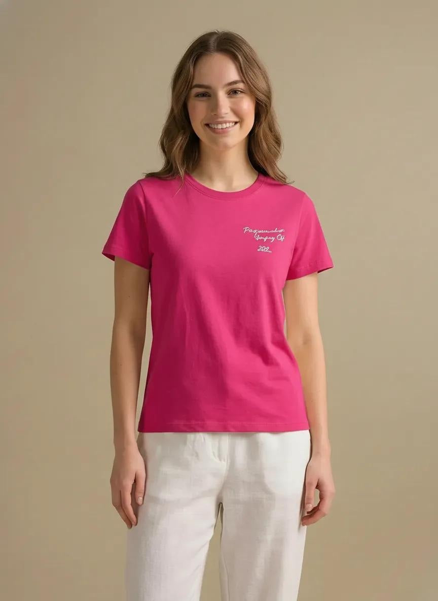 METTLE Women Printed T-shirt
