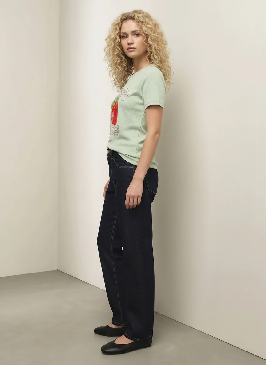 Women Mist Printed T-shirt