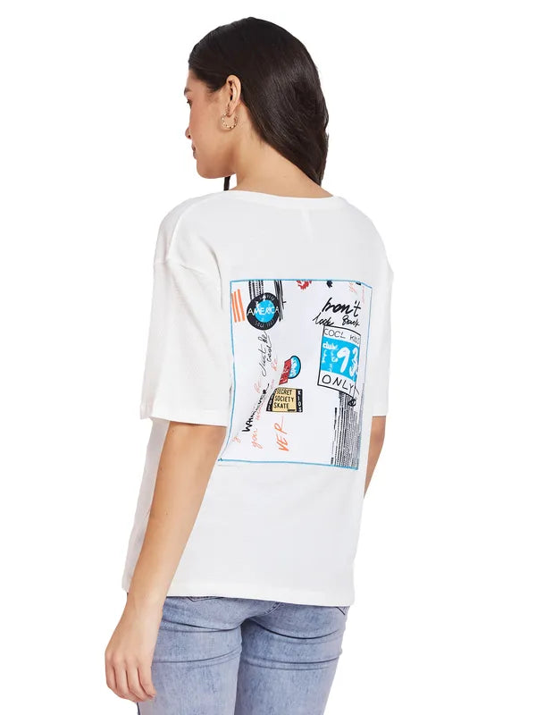 Mettle Women Graphic Printed T-Shirt