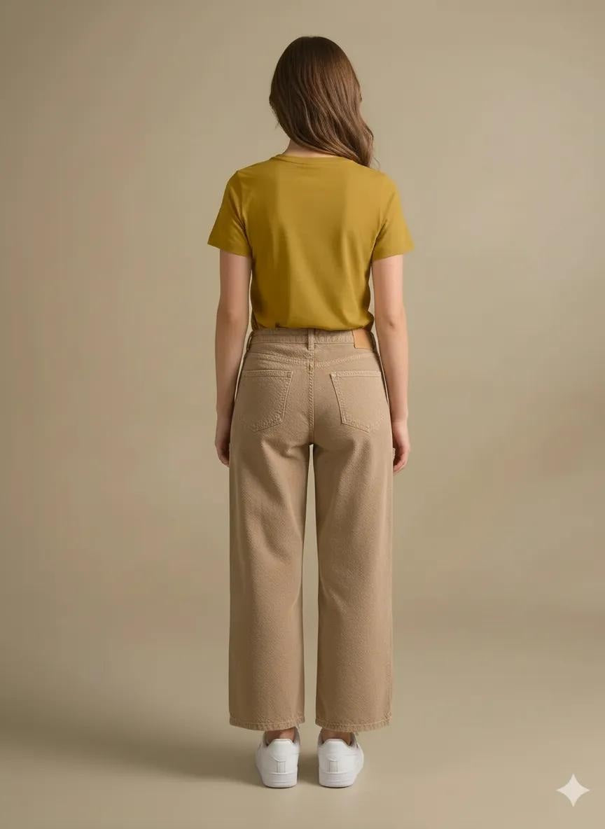 METTLE Mustard Women T-shirt