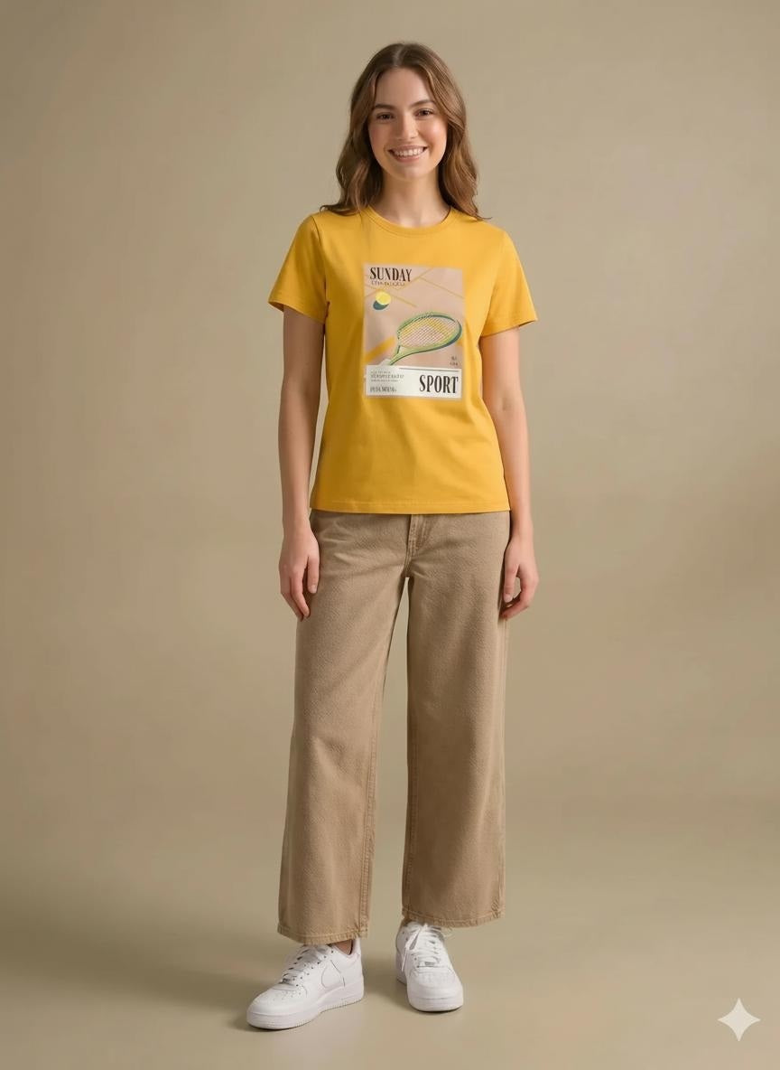 Women Printed T-shirt