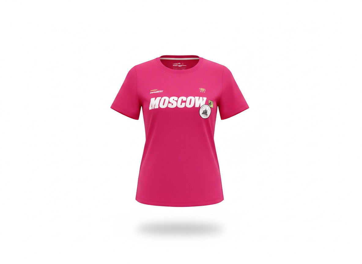 Women Berry Typography Printed Applique T-shirt