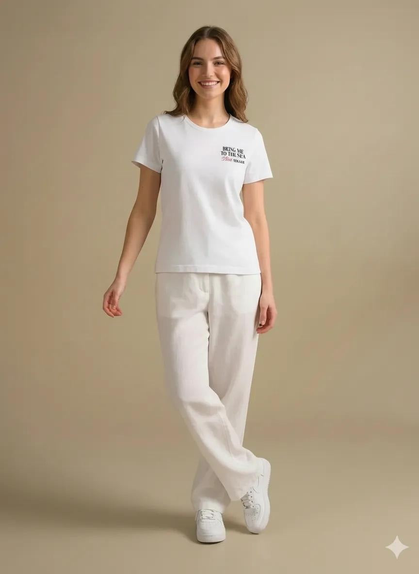 METTLE Women Printed T-shirt
