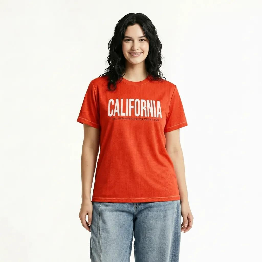 METTLE Sunset Women Printed T-shirt