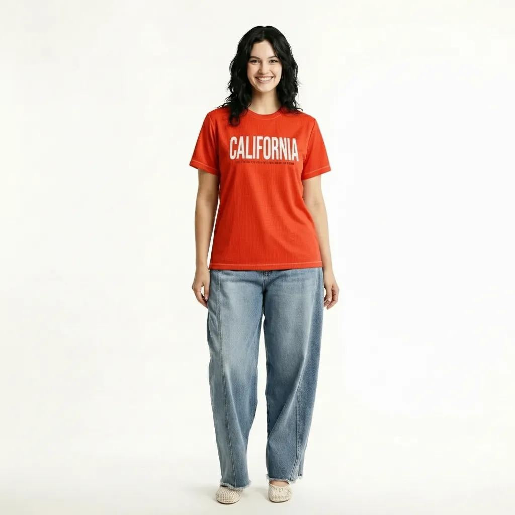 METTLE Sunset Women Printed T-shirt