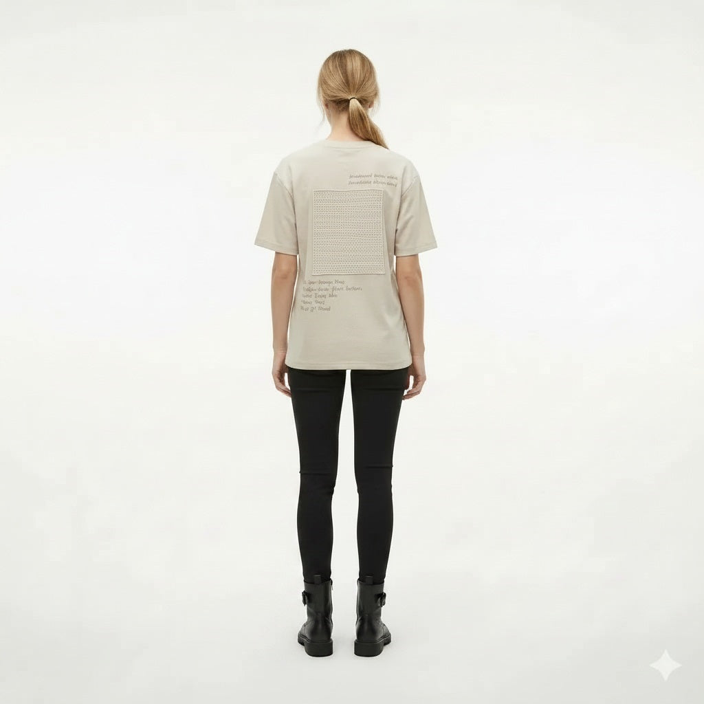 Women Pristine Typography Printed T-shirt