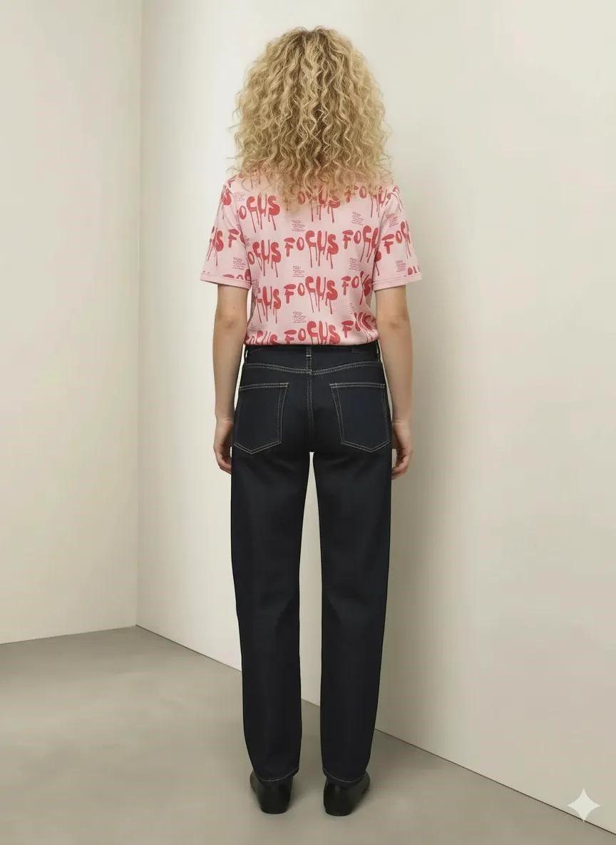 Women Typography Printed T-shirt