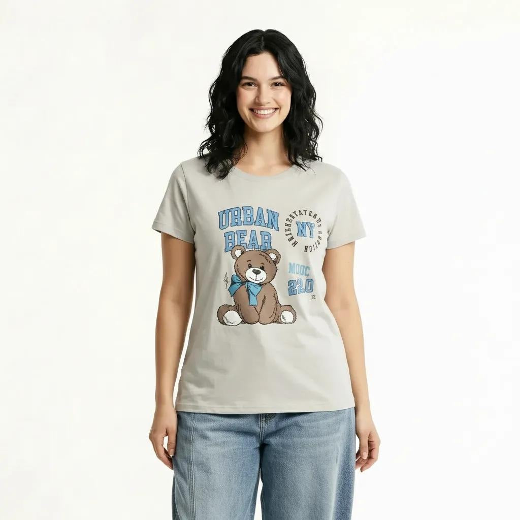 METTLE Women Printed T-shirt