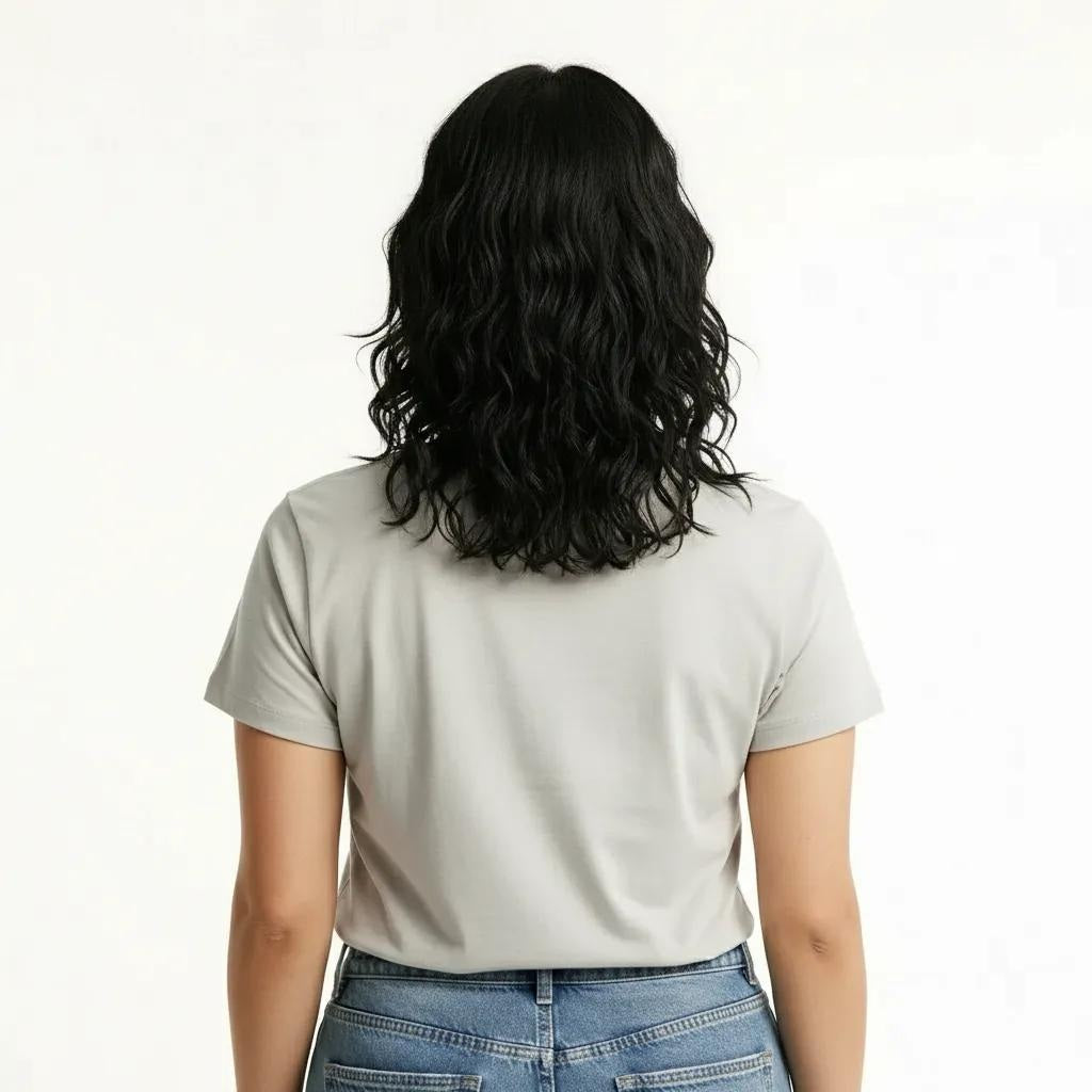 METTLE Women Gray Printed T-shirt