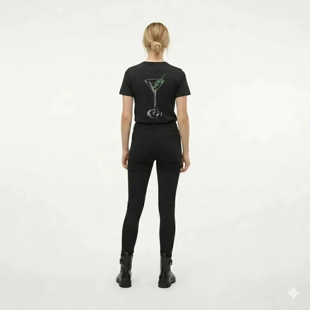 Typography Printed Short Sleeves Cotton T-shirt