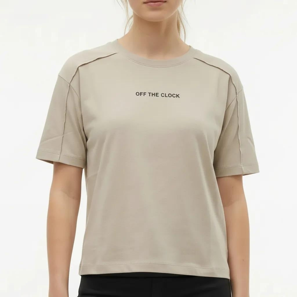 Women Typography Printed T-shirt