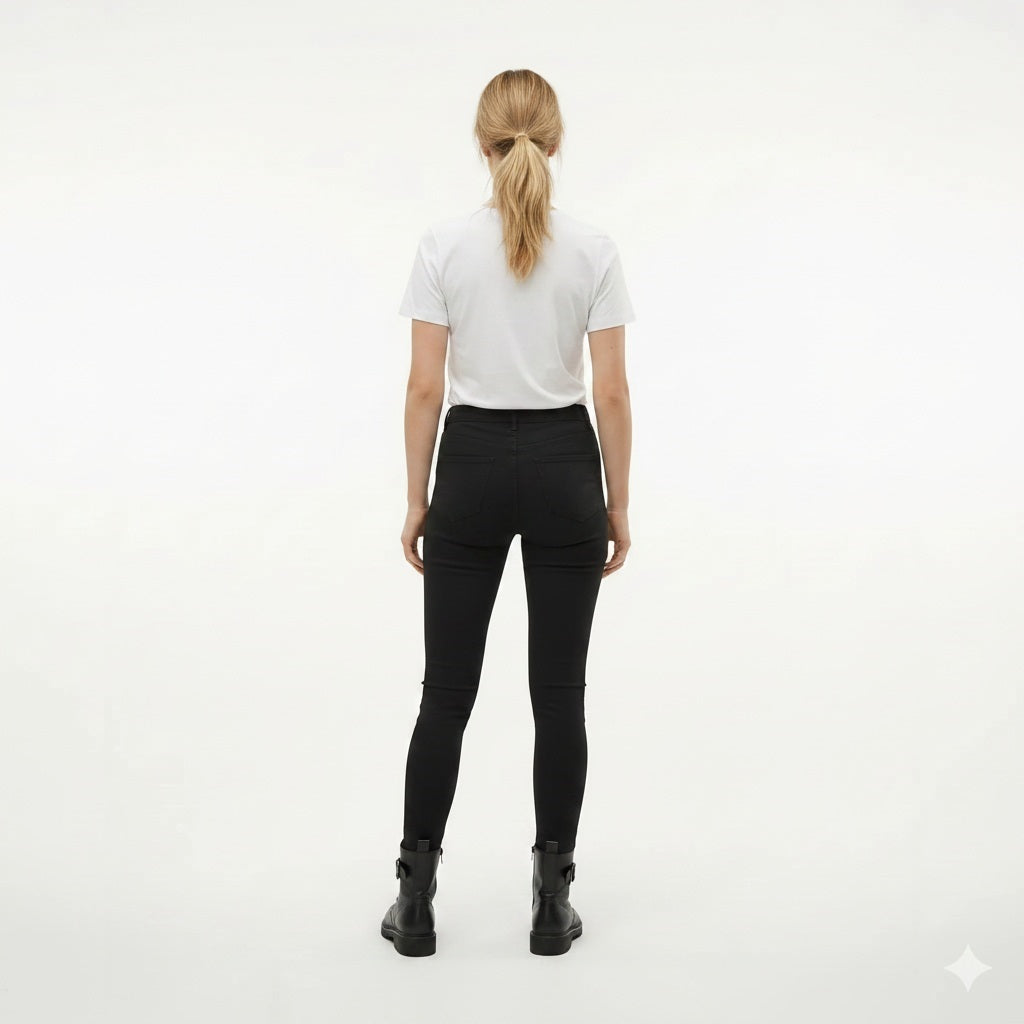 Women Off White Printed T-shirt