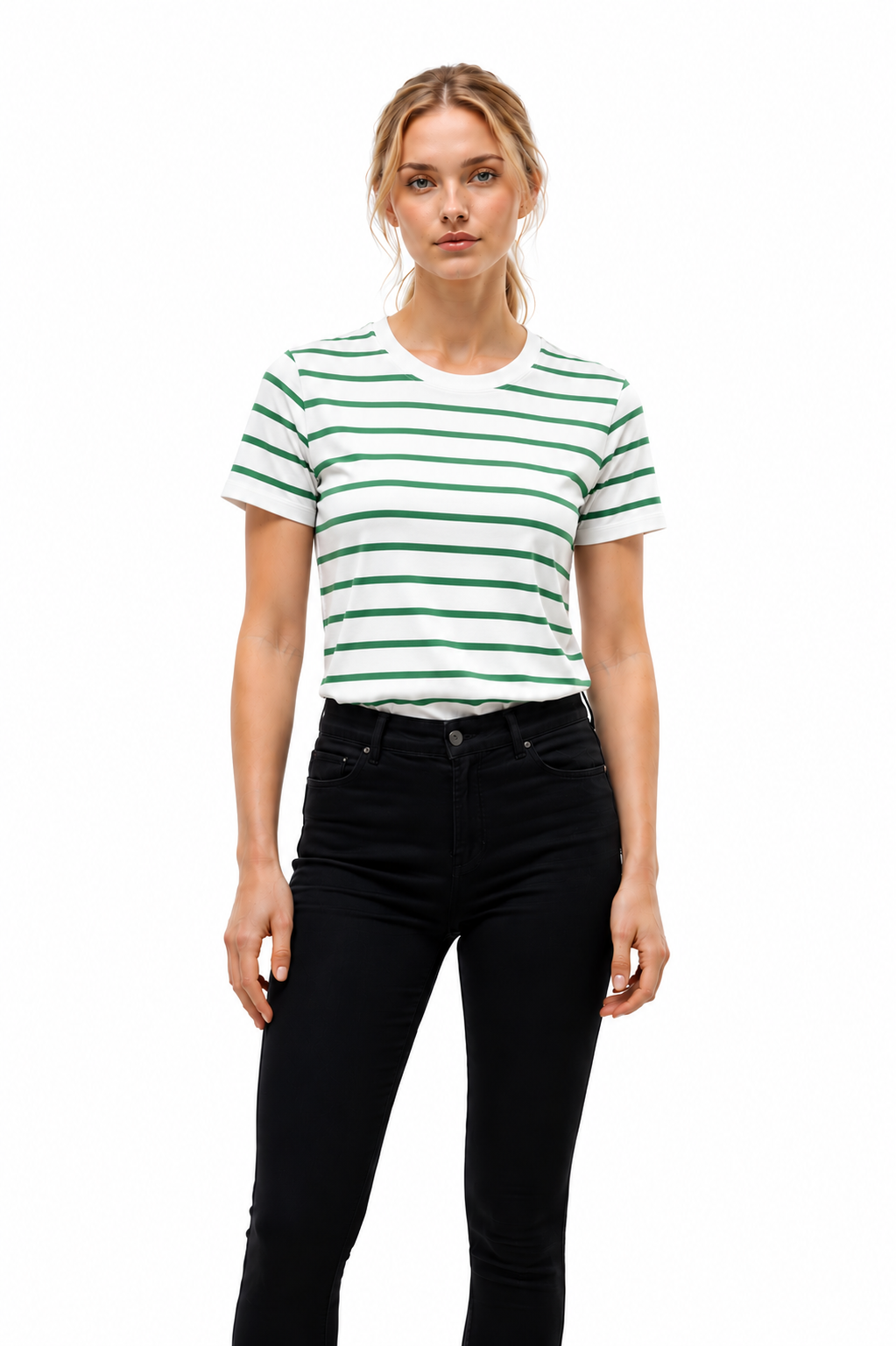 Women Striped T-shirt