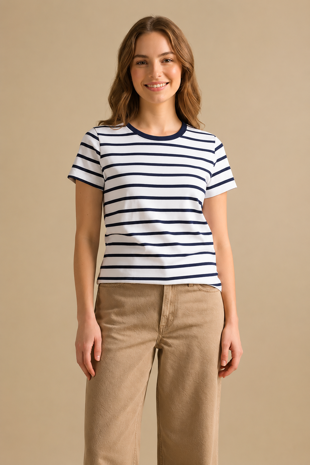 Women Striped T-shirt
