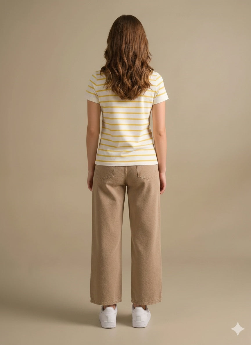Women Striped T-shirt