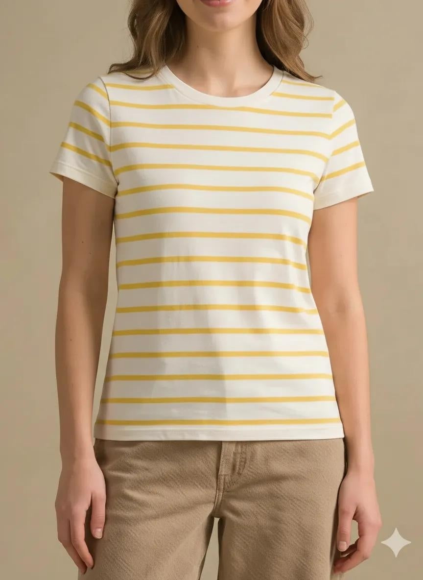 Women Striped T-shirt