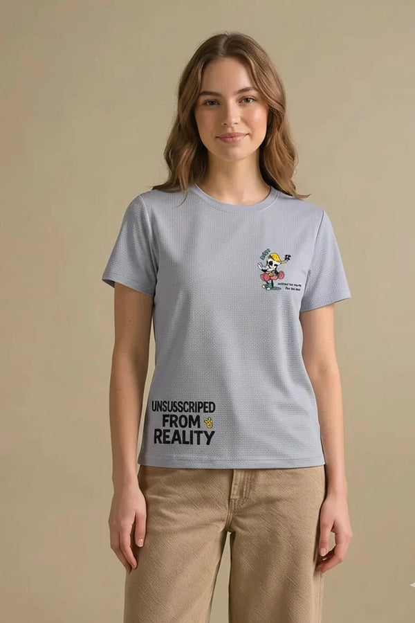 Women Lilac T-shirt