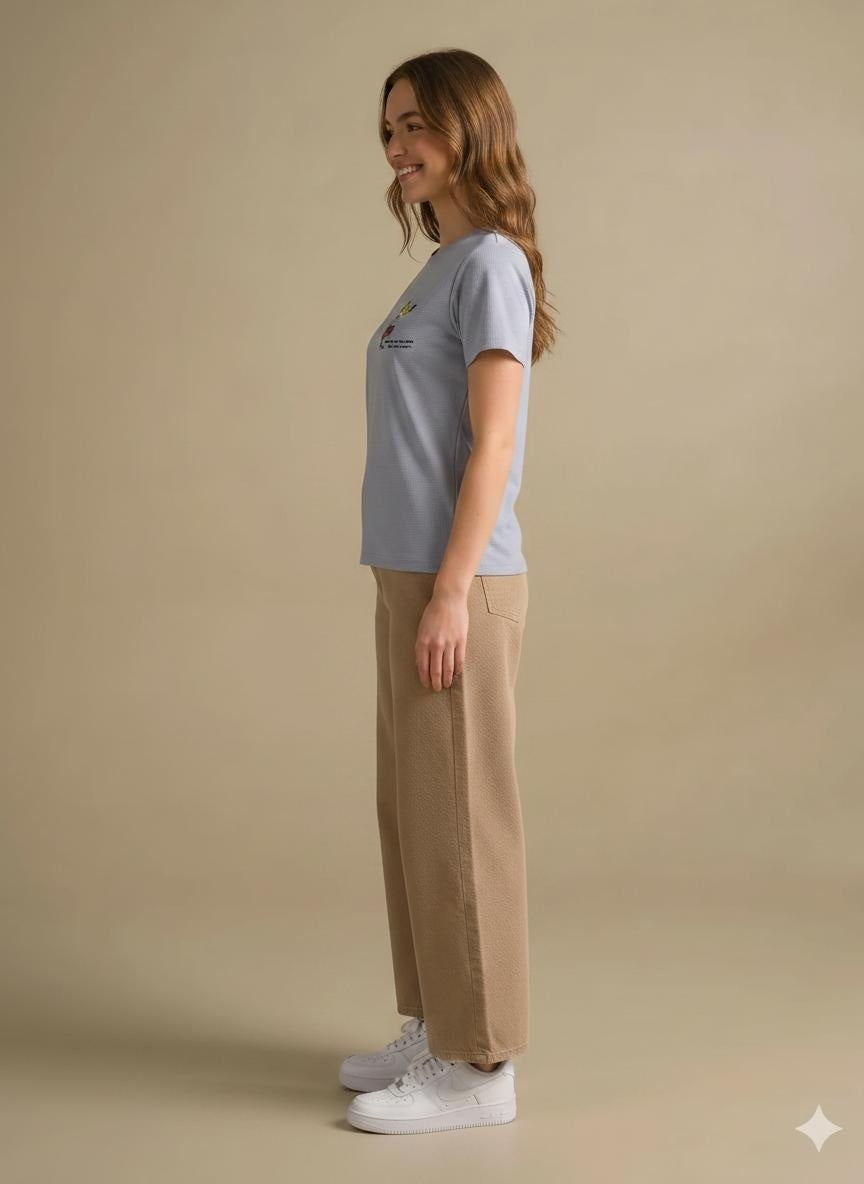 Women Lilac T-shirt