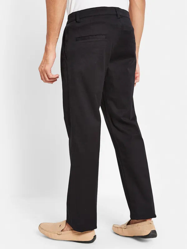 Octave Men Mid-Rise Cotton Chinos