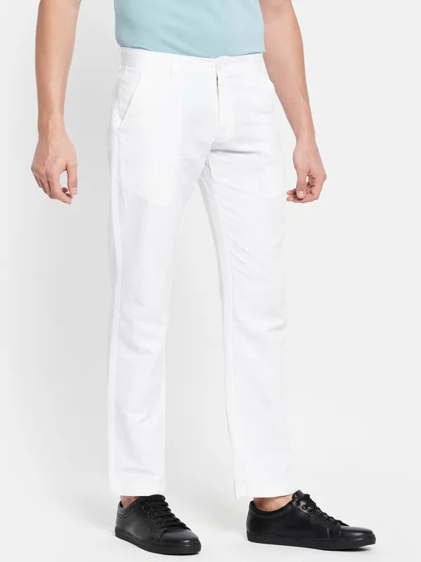 Men White Trouser