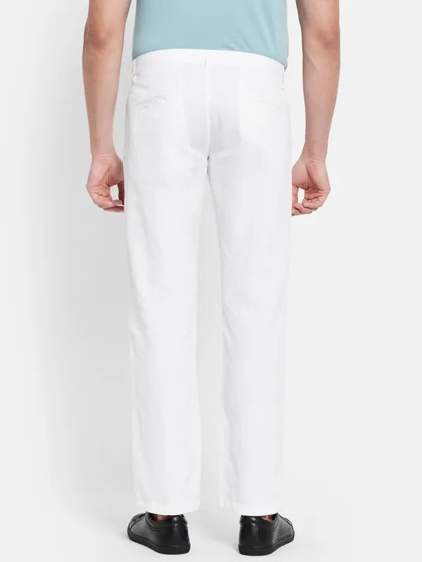 Men White Trouser