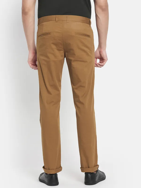 Men Tan Trouser