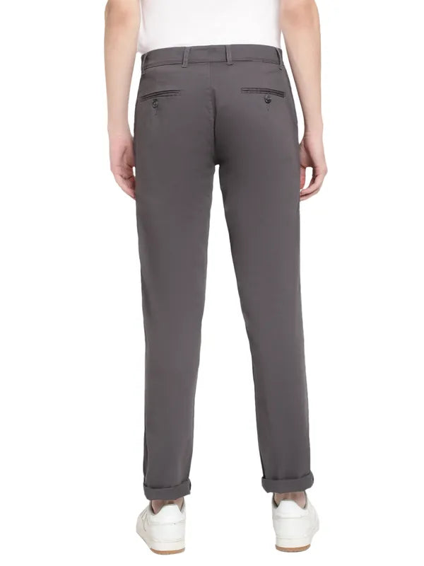 Octave Men Grey Trousers