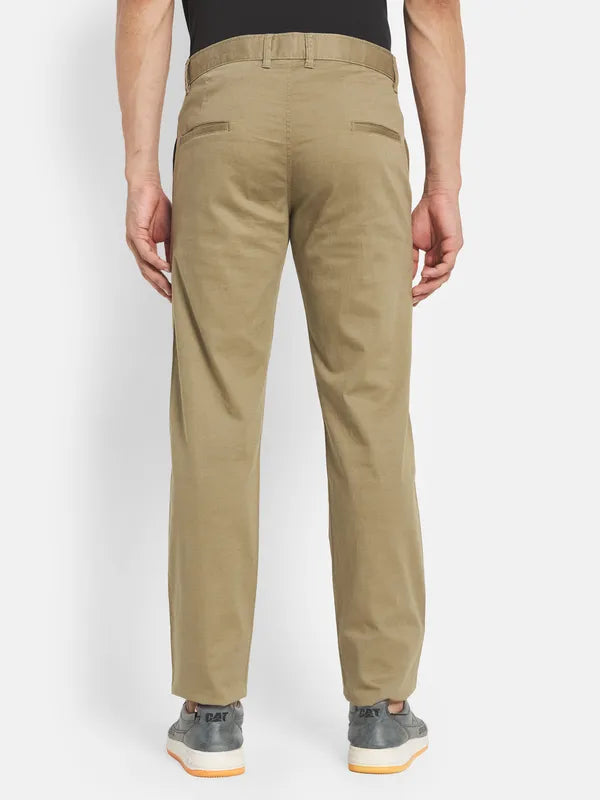 Men Khaki Chinos Trouser