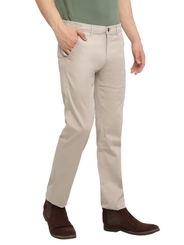 Octave Men Grey Trousers