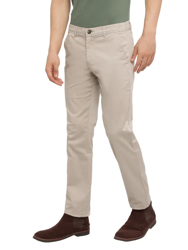 Octave Men Grey Trousers