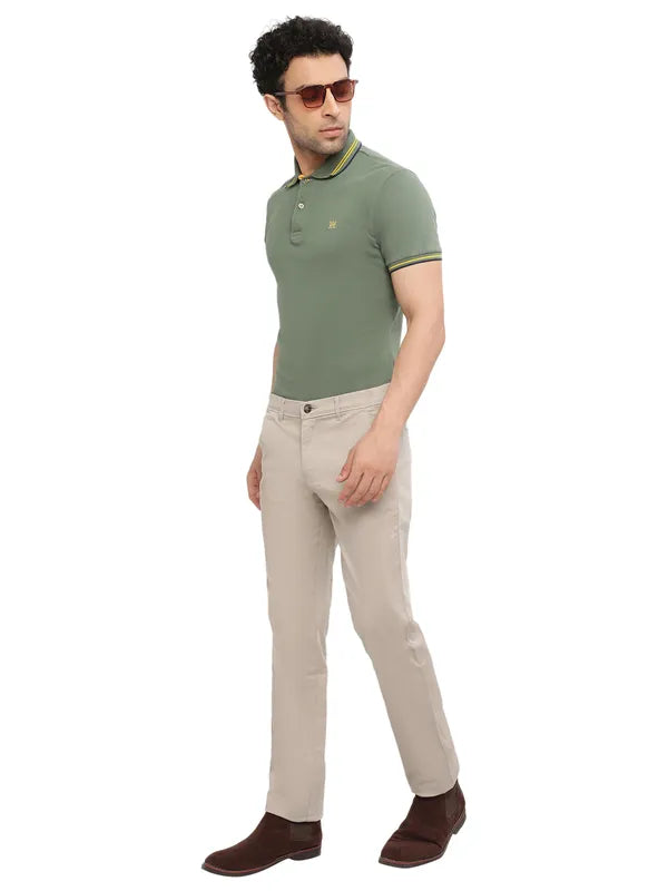 Octave Men Grey Trousers