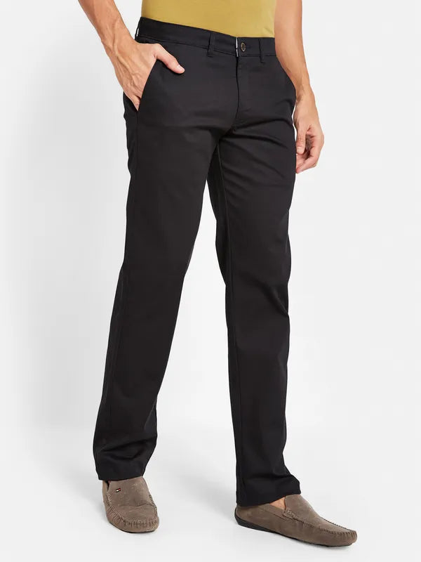 Octave Men Mid Rise Cotton Chinos