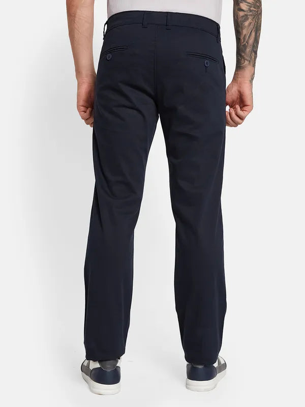 Octave Men Mid-Rise Regular Fit Trousers