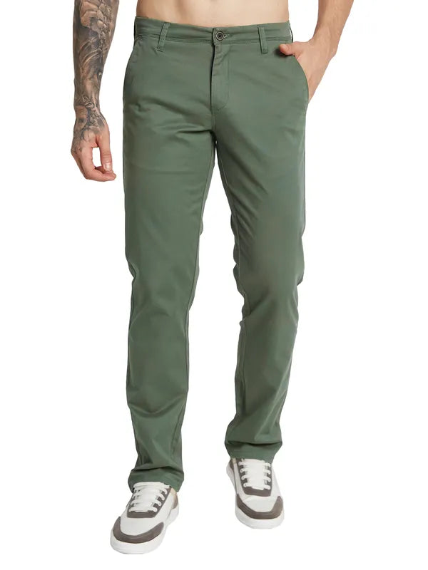 Octave Men Low-Rise Trousers