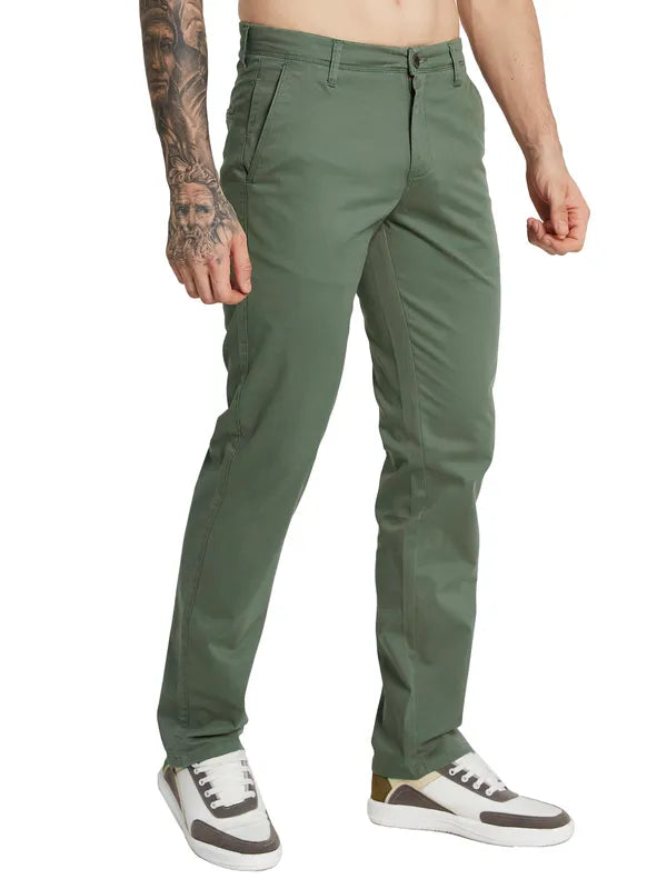 Octave Men Low-Rise Trousers