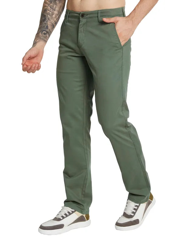 Octave Men Low-Rise Trousers