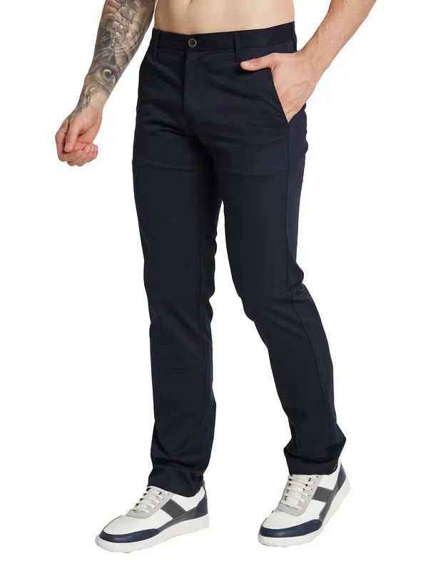 Octave Men Low-Rise Trousers