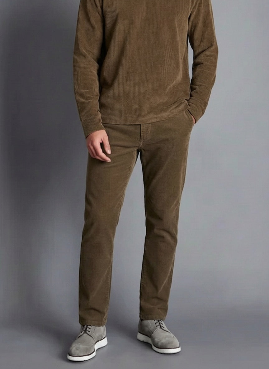 Men Solid Trousers