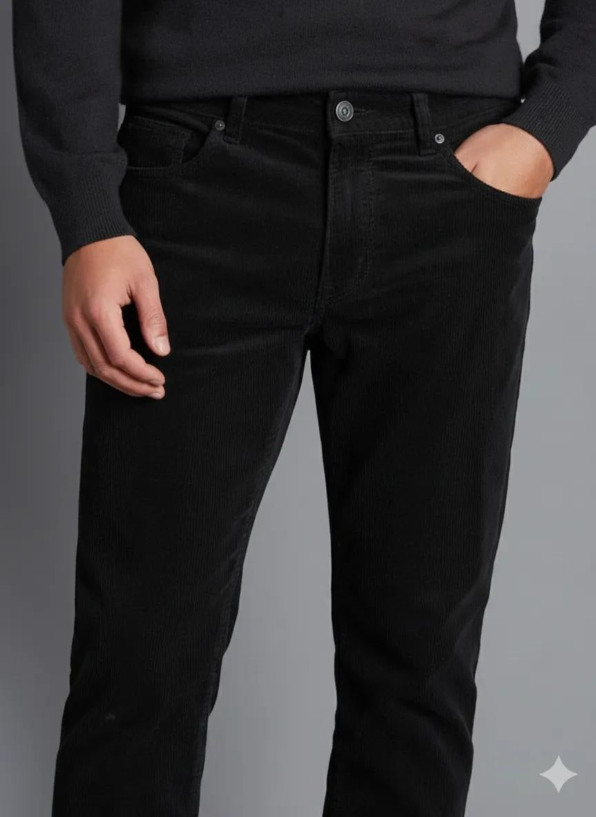 Men Solid Trousers