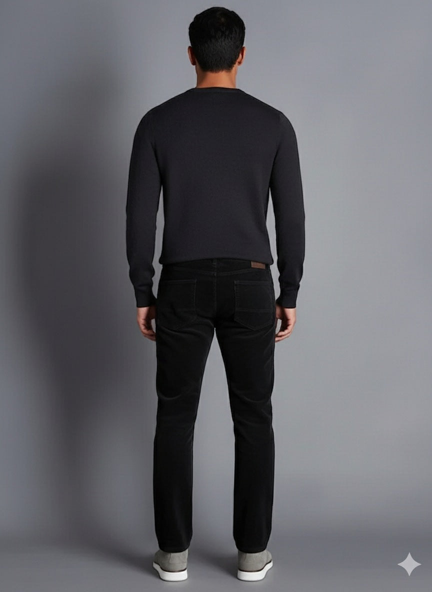 Men Solid Trousers