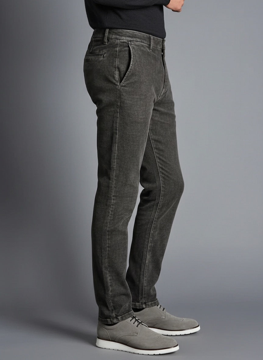 Men Solid Trousers