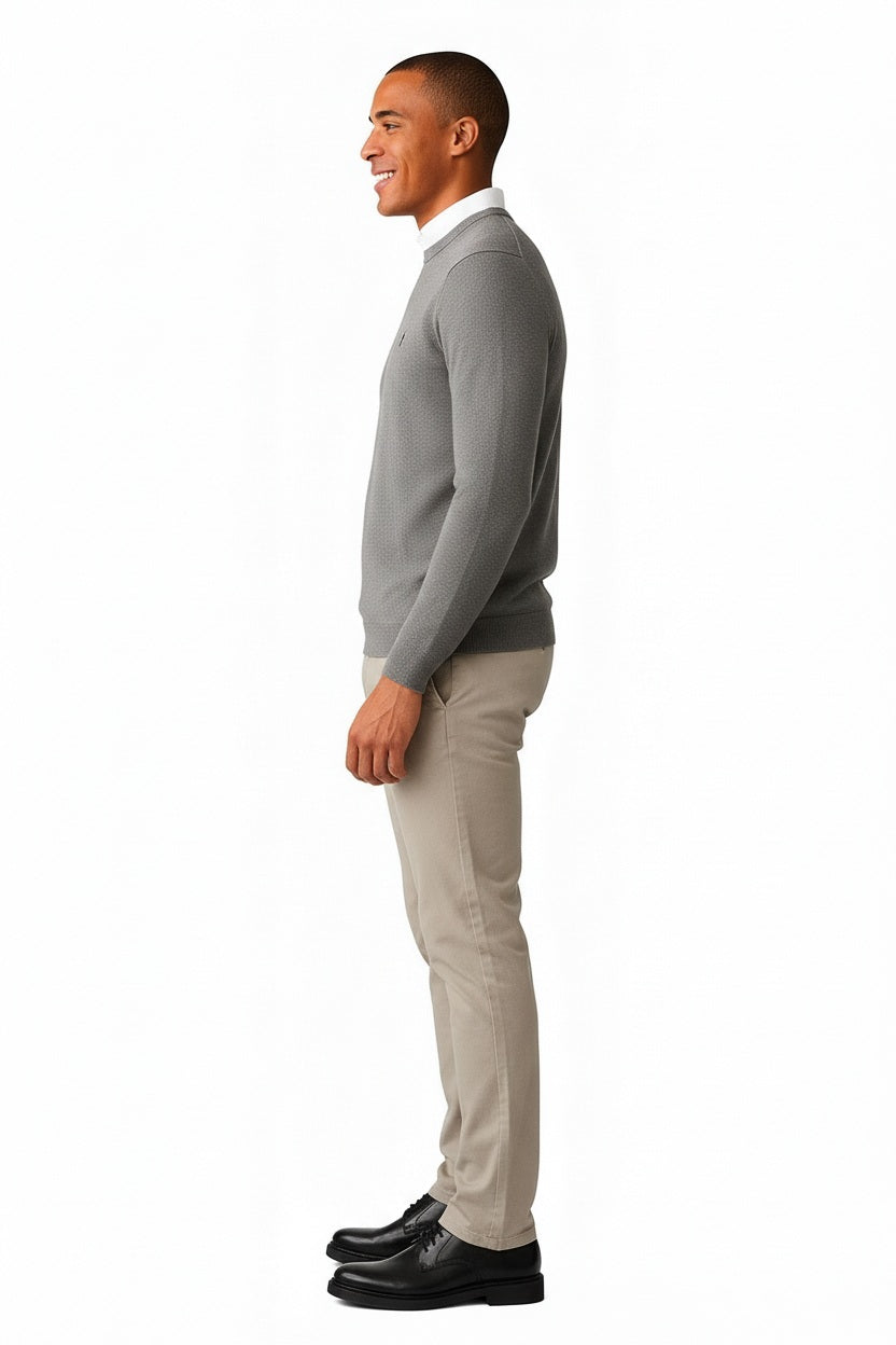 Men Trousers Solid Trousers